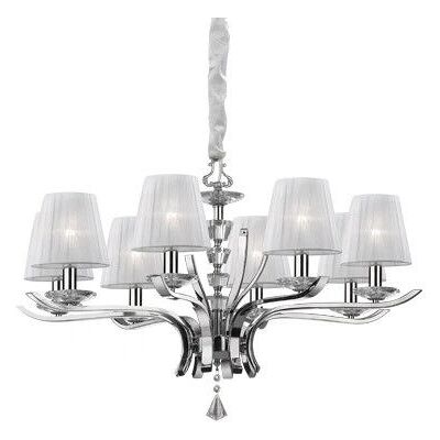 Ideal Lux PEGASO SP8 Illuminazione a Soffitto - 8 Luci Chrome Bianco Ideal Lux PEGASO SP8 Illuminazione a Soffitto - 8 Luci Chrome Bianco