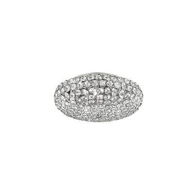 Ideal Lux King Plafoniera 5 Luci - Design Oro e Cristallo Ideal Lux King Plafoniera 5 Luci - Design Oro e Cristallo