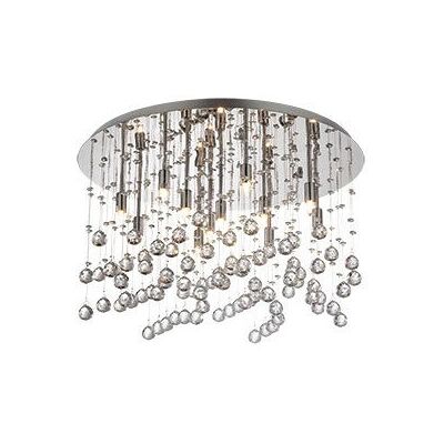 Ideal Lux Moonlight 12 Luci Semi-Flush in Cromo - Illuminazione Ideal Lux Moonlight 12 Luci Semi-Flush in Cromo - Illuminazione
