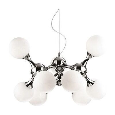 Ideal Lux Nodi SP9 Illuminazione Soffitto - Pendente 9 Luci Cromato Ideal Lux Nodi SP9 Illuminazione Soffitto - Pendente 9 Luci Cromato