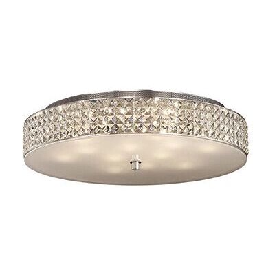 Ideal Lux ROMA PL12 Lampada da soffitto cromo 12 luci Ideal Lux ROMA PL12 Lampada da soffitto cromo 12 luci
