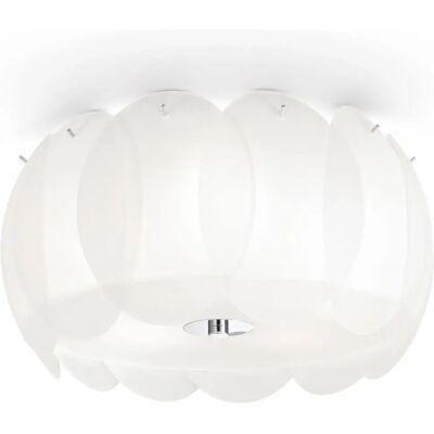 Ideal Lux Ovalino - Piccola Plafoniera a 5 Luci Bianca - Plafoniera Ideal Lux Ovalino - Piccola Plafoniera a 5 Luci Bianca - Plafoniera