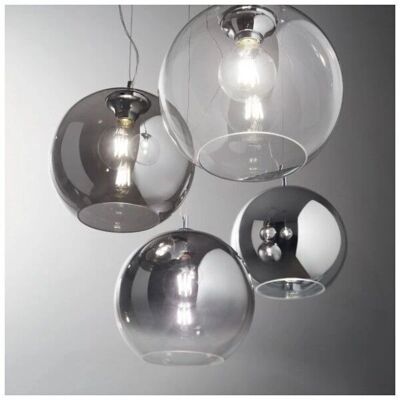 Ideal Lux Nemo Rauchgrau Kuppel Deckenleuchte - Deckenleuchte Ideal Lux Nemo Rauchgrau Kuppel Deckenleuchte - Deckenleuchte