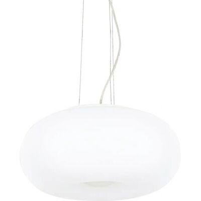 Ideal Lux Ulisse - Pendente a Sfera Piccolo 3 Luci Bianco - Plafoniera Ideal Lux Ulisse - Pendente a Sfera Piccolo 3 Luci Bianco - Plafoniera
