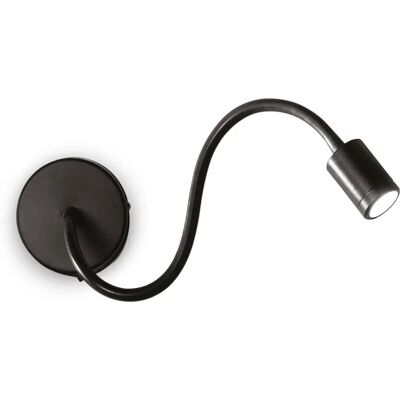 Lampe de lecture LED Ideal Lux Focus - Lumière, Noir - Support mural - Publicité Lampe de lecture LED Ideal Lux Focus - Lumière, Noir - Support mural - Publicité