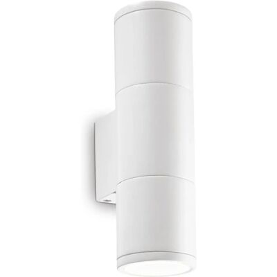 Venkovní nástěnné svítidlo Ideal Lux Gun 2 Světlo Bílá - IP44 IP54 GU10 Venkovní nástěnné svítidlo Ideal Lux Gun 2 Světlo Bílá - IP44 IP54 GU10