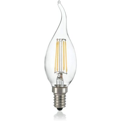 Ideal Lux 101248 LED Lampadina E14 4W 3000K Trasparente - Lampadina Ideal Lux 101248 LED Lampadina E14 4W 3000K Trasparente - Lampadina
