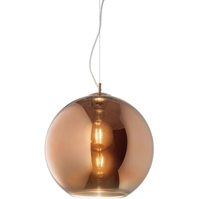 Ideal Lux Nemo Kupfer Deckenpendel - Kleine Kuppel Leuchte Ideal Lux Nemo Kupfer Deckenpendel - Kleine Kuppel Leuchte