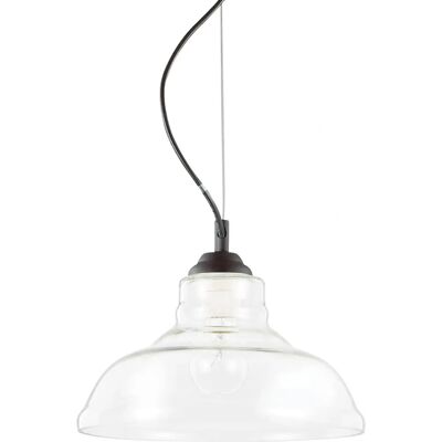 Ideal Lux Bistro Lampada a Sospensione E27 Nera - Lampada a Sospensione Ideal Lux Bistro Lampada a Sospensione E27 Nera - Lampada a Sospensione
