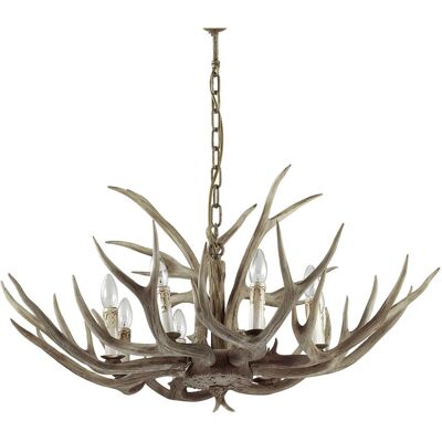 Ideal Lux Chalet - Lampadario a 8 luci - Design rustico Ideal Lux Chalet - Lampadario a 8 luci - Design rustico