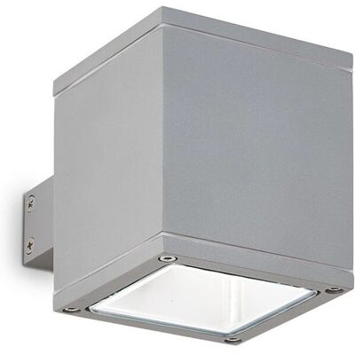 Ideal Lux Snif Čtvercové Venkovní Nástěnné Světlo IP44 G9 Ideal Lux Snif Čtvercové Venkovní Nástěnné Světlo IP44 G9
