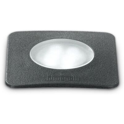 Ideal Lux Ceci LED Small Square Outdoor Recessed Light - IP67 IP Rated Waterproof Wall Ground LED GU10 Ideal Lux Ceci LED Small Square Outdoor Recessed Light - IP67 IP Rated Waterproof Wall Ground LED GU10