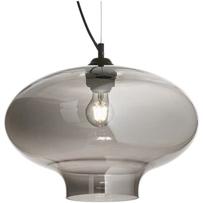 Ideal Lux Bistro Paralume Nero - Lampada a Soffitto Ideal Lux Bistro Paralume Nero - Lampada a Soffitto