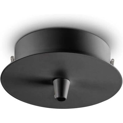 IDEAL LUX - Rosace ronde en métal 10cm - Rosace de plafond - Publicité IDEAL LUX - Rosace ronde en métal 10cm - Rosace de plafond - Publicité