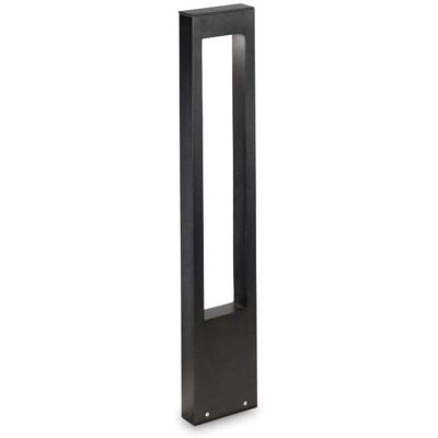 Ideal Lux Vega Außenpfostenleuchte - Schwarz, 80cm, 15W, IP44 Ideal Lux Vega Außenpfostenleuchte - Schwarz, 80cm, 15W, IP44