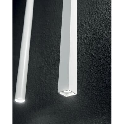 Lampadario LED Rotondo Ultra Sottile di Ideal Lux - Lampadario da Soffitto Bianco Lampadario LED Rotondo Ultra Sottile di Ideal Lux - Lampadario da Soffitto Bianco