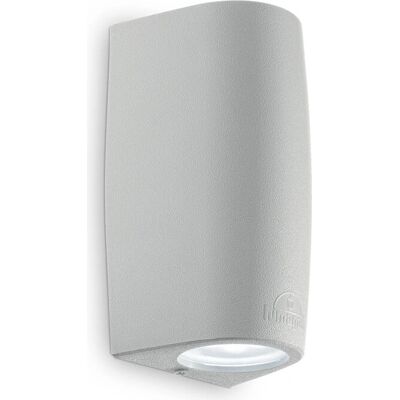 Ideal Lux Keope Model - Zewnętrzna Lampa Ścienna Szara 2-LED GU10 Ideal Lux Keope Model - Zewnętrzna Lampa Ścienna Szara 2-LED GU10