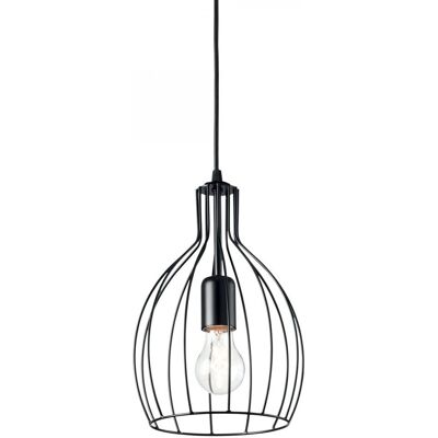Ideal Lux Ampolla - Lampadario a Soffitto 1 Luce - Stile Retrò Ideal Lux Ampolla - Lampadario a Soffitto 1 Luce - Stile Retrò