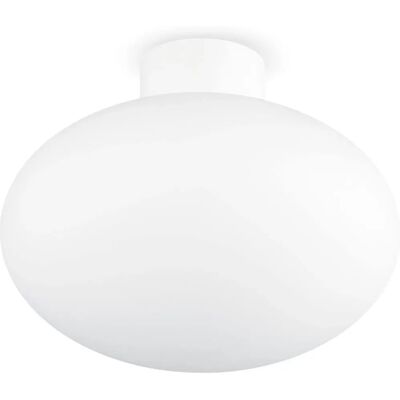 Ideal Lux Clio Lampada da Soppalco Esterna Bianca - Plafoniera Ideal Lux Clio Lampada da Soppalco Esterna Bianca - Plafoniera