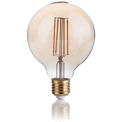 Lampadina Vintage Ambra E27 - Lampadina LED 4W Globo Lampadina Vintage Ambra E27 - Lampadina LED 4W Globo