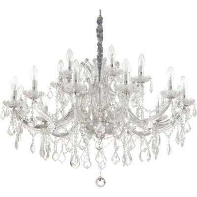 Collezione Italiana Noleon 18 Lampadario - Cromo Collezione Italiana Noleon 18 Lampadario - Cromo