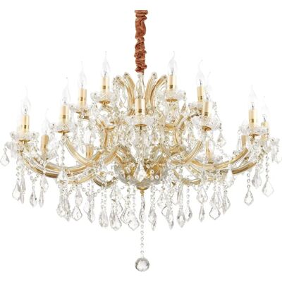 La Collezione Italiana Noleon Lampadario 18 Luci - Tradizionale La Collezione Italiana Noleon Lampadario 18 Luci - Tradizionale
