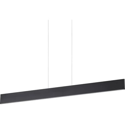 Ideal Lux DESK - Suspension linéaire à LED intégrée - Noir - Publicité Ideal Lux DESK - Suspension linéaire à LED intégrée - Noir - Publicité
