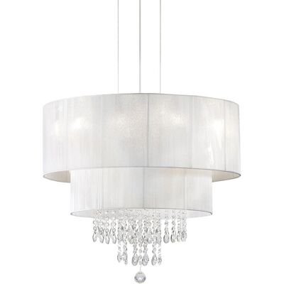Collezione Italiana Opera Lampadario a Soffitto 4 Luci - Bianco Collezione Italiana Opera Lampadario a Soffitto 4 Luci - Bianco