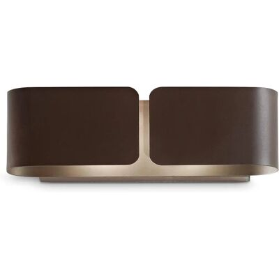The Italian Collection N25939 Clip Small Flush 2 Light Wall Fitting - Wall Light The Italian Collection N25939 Clip Small Flush 2 Light Wall Fitting - Wall Light