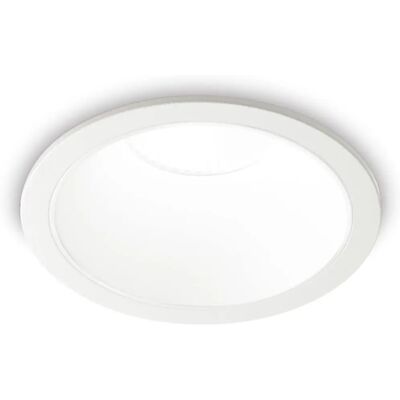 Projecteur encastré LED rond 11W 3000K blanc d'Ideal Lux - Publicité Projecteur encastré LED rond 11W 3000K blanc d'Ideal Lux - Publicité