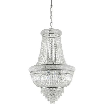 Ideal Lux DUBAI Lampadario a 10 luci in cromo Ideal Lux DUBAI Lampadario a 10 luci in cromo
