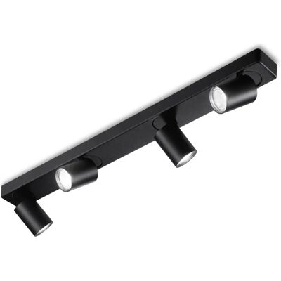 Ideal Lux Rudy Spotlight a Soffitto 4 Luci Nera - Lampada da Soffitto Ideal Lux Rudy Spotlight a Soffitto 4 Luci Nera - Lampada da Soffitto