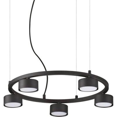 Ideal Lux MINOR - Innenbereich 5-Lichter runde Deckenpendellampe Ideal Lux MINOR - Innenbereich 5-Lichter runde Deckenpendellampe