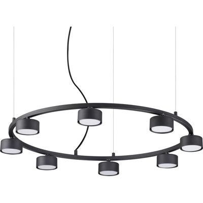 Ideal Lux Minor Interno 8 Luci Lampada a Soffitto Circolare - Lampada da Soffitto Ideal Lux Minor Interno 8 Luci Lampada a Soffitto Circolare - Lampada da Soffitto