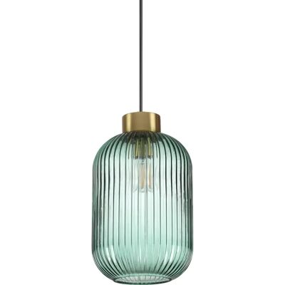 Ideal Lux MINT-1 Lampada a Sospensione in Vetro Verde per Interni - Lampada a Sospensione Ideal Lux MINT-1 Lampada a Sospensione in Vetro Verde per Interni - Lampada a Sospensione