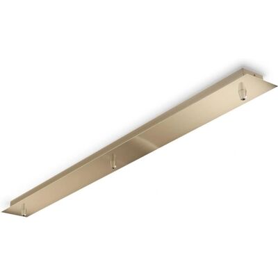 Lampadario da soffitto Ideal Lux - Ottone brunito - 3 luci Lampadario da soffitto Ideal Lux - Ottone brunito - 3 luci