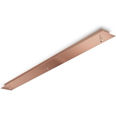 IDEAL LUX Applique Lineare in Rame 3 Luci IDEAL LUX Applique Lineare in Rame 3 Luci