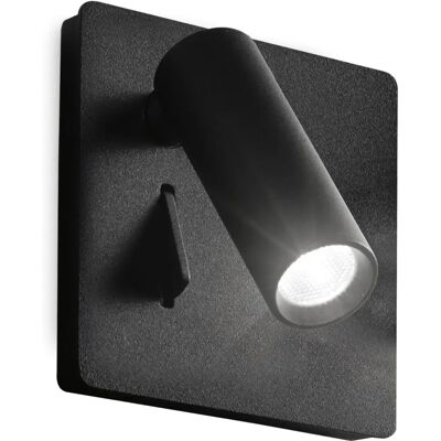 Černé LED nástenné svítidlo Ideal Lux LITE - Čtecí světlo Černé LED nástenné svítidlo Ideal Lux LITE - Čtecí světlo