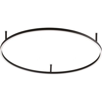 Italienische Kollektion N27063 Schwarzes Runde 90cm LED Deckenleuchte Italienische Kollektion N27063 Schwarzes Runde 90cm LED Deckenleuchte
