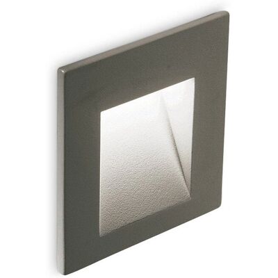 Luce da parete incassata esterna LED Ideal Lux - Antracite - 3000K Luce da parete incassata esterna LED Ideal Lux - Antracite - 3000K