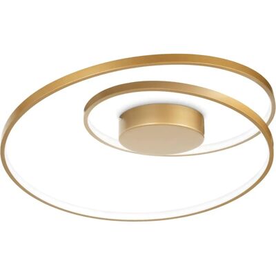 Luce a soffitto Ideal Lux - Circolare Moderna Ottone Spazzolato 49W IP20 Luce a soffitto Ideal Lux - Circolare Moderna Ottone Spazzolato 49W IP20