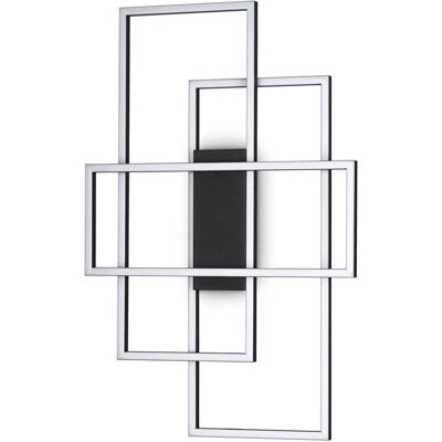 Ideal Lux Schwarzes LED-Wandlampe - 3000K, 31W, IP20 Ideal Lux Schwarzes LED-Wandlampe - 3000K, 31W, IP20