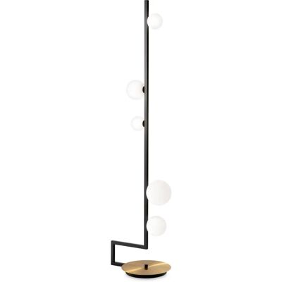 La Collezione Italiana N25539 - Lampada da terra 5 luci Birds - Nero La Collezione Italiana N25539 - Lampada da terra 5 luci Birds - Nero