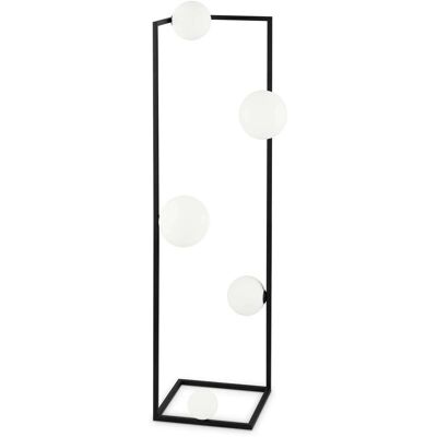 Lampadaire 5 lumières Ideal Lux ANGOLO - Noir - Interrupteur intégré - Publicité Lampadaire 5 lumières Ideal Lux ANGOLO - Noir - Interrupteur intégré - Publicité