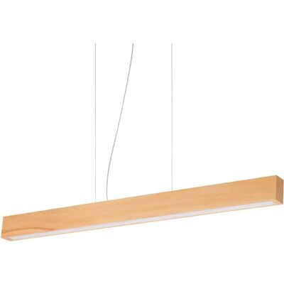 Ideal Lux CRAFT Suspension LED en Bois - Non Dimmable - 3000K - Publicité Ideal Lux CRAFT Suspension LED en Bois - Non Dimmable - 3000K - Publicité