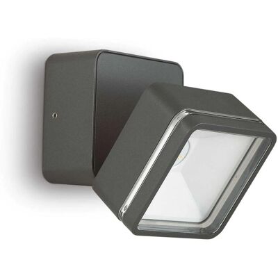 Omega Square Anthrazitgraue Wandleuchte - Wandleuchte Omega Square Anthrazitgraue Wandleuchte - Wandleuchte