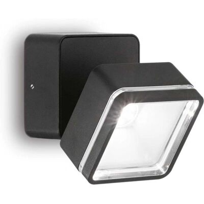 Omega Square Schwarze Außen-Wandleuchte - Wandleuchte Omega Square Schwarze Außen-Wandleuchte - Wandleuchte
