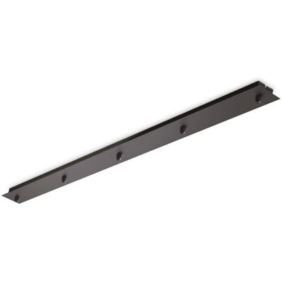 Collezione Italiana N27322 Piastra a Barra Grande a 5 Luci - Faretto da Soffitto Collezione Italiana N27322 Piastra a Barra Grande a 5 Luci - Faretto da Soffitto