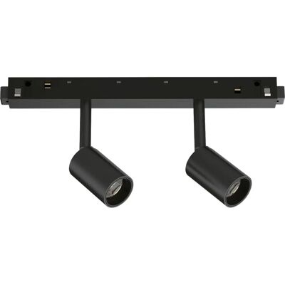 La Collezione Italiana EGO TRACK DOPPIO 05W 3000K DALI Luce a binario LED - Nero opaco La Collezione Italiana EGO TRACK DOPPIO 05W 3000K DALI Luce a binario LED - Nero opaco