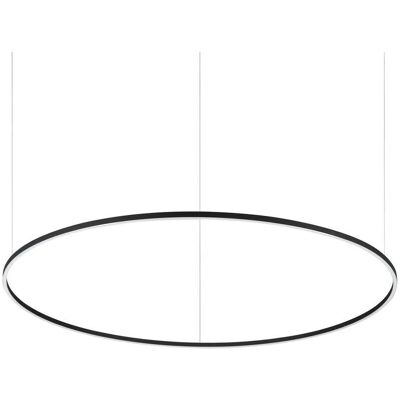 Ideal Lux ORACLE Slim DALI 150cm Lampe Plafond LED Dimmable Noire - Publicité Ideal Lux ORACLE Slim DALI 150cm Lampe Plafond LED Dimmable Noire - Publicité
